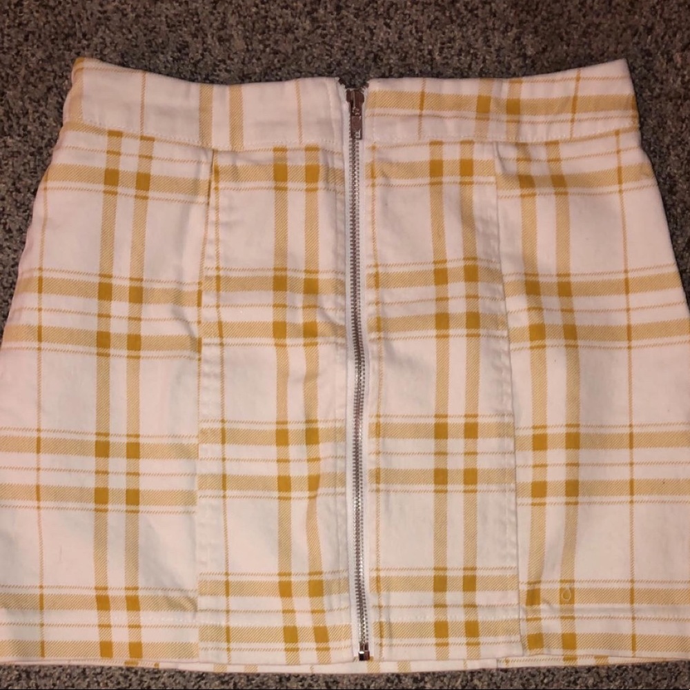 Plaid skirt